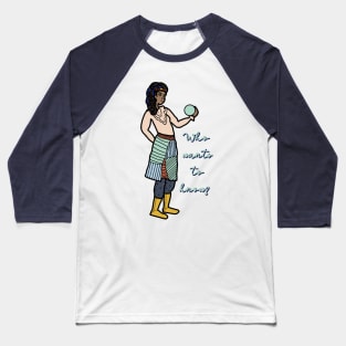 "Who Wants to Know?" Fantasy Fortune-Teller Baseball T-Shirt